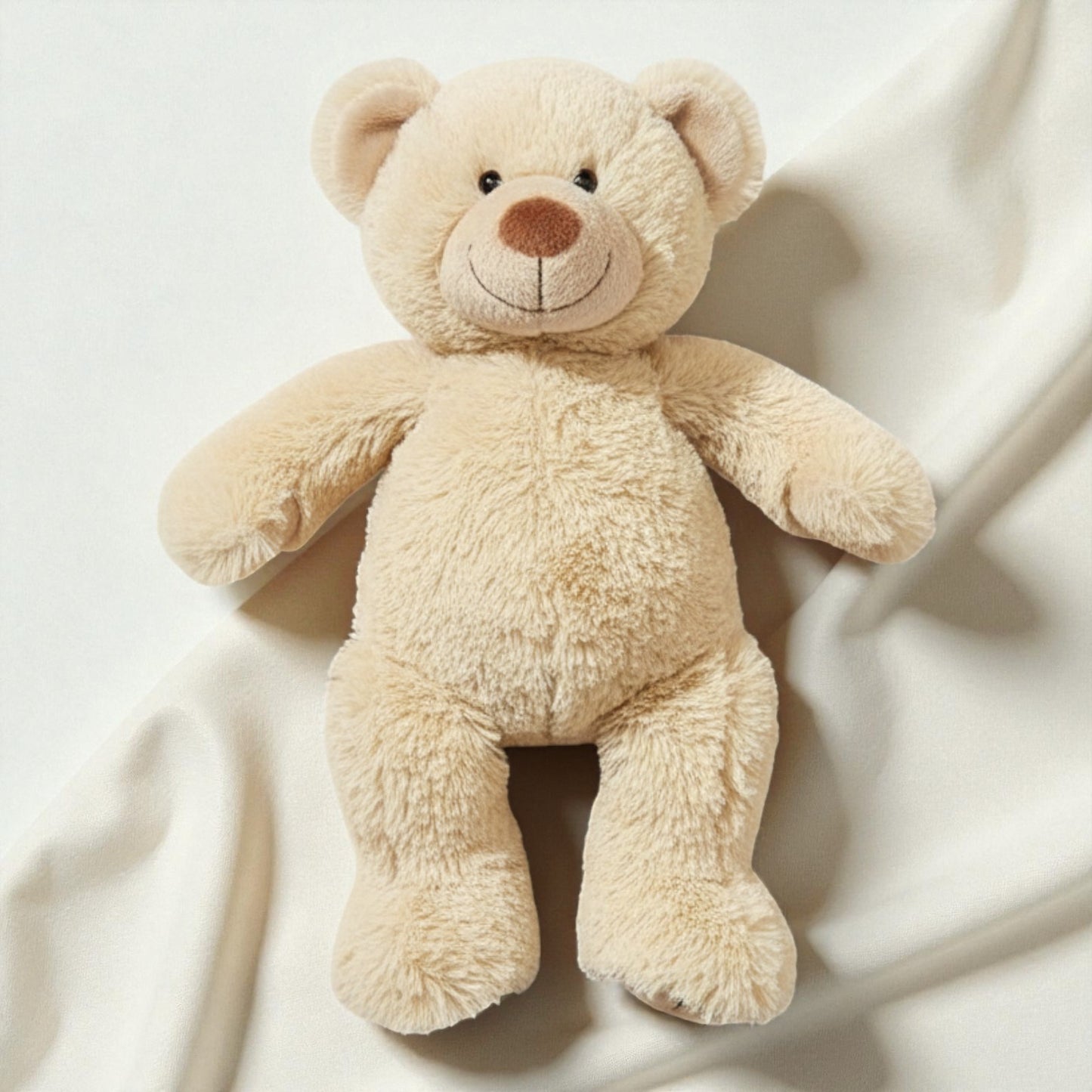 Bear Boogy Plush | Soft Beige Bear Toy for Kids | Collectible Stuffed Animal Gift | Cozy