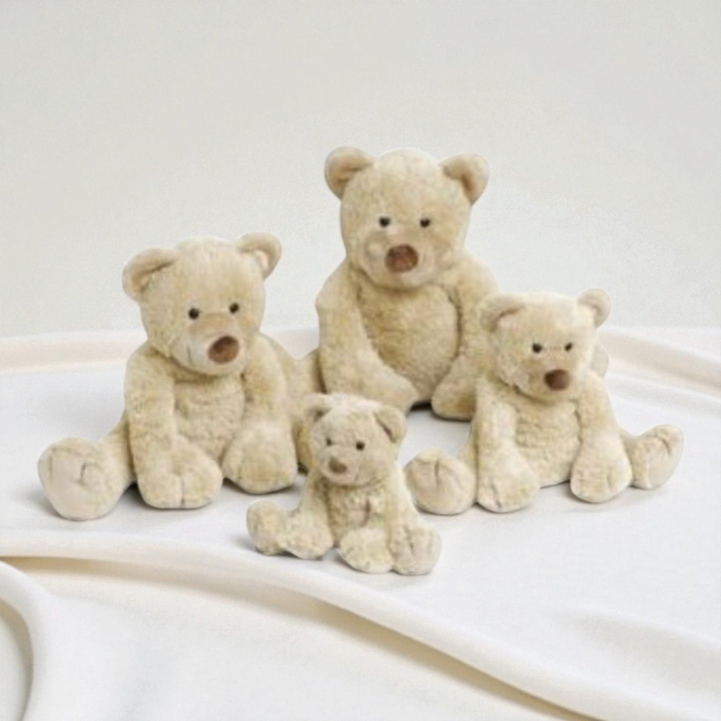 Bear Boogy Plush | Soft Beige Bear Toy for Kids | Collectible Stuffed Animal Gift | Cozy