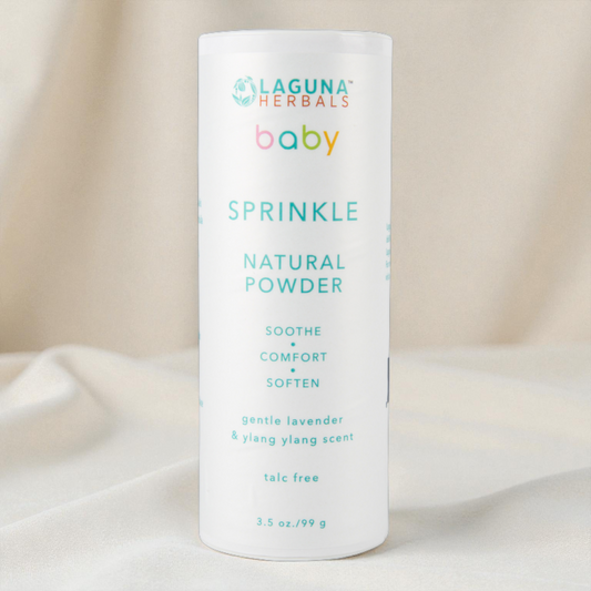Talc Free Baby Powder – Organic Moisture Absorbing Powder for Sensitive Skin | Laguna Herbals