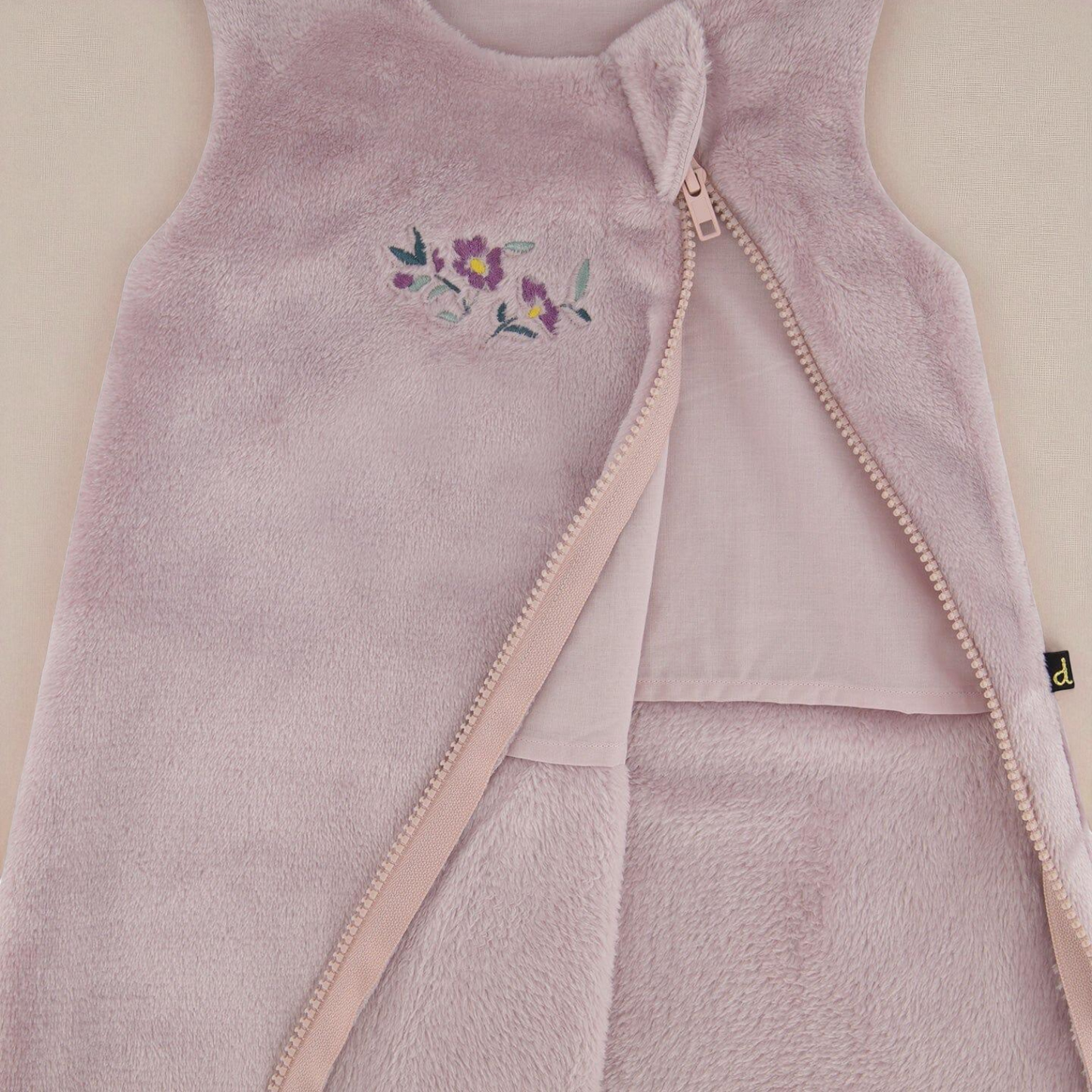 Plush Sleep Sack - Warm Infant Sleeper With Breathable Cotton Lining & Easy Zipper