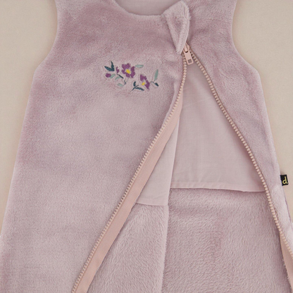 Plush Sleep Sack - Warm Infant Sleeper With Breathable Cotton Lining & Easy Zipper