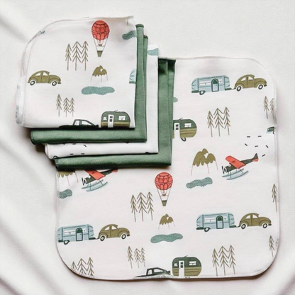 Bamboo Baby Gift Box – Newborn Essentials Kit | Soft Bamboo Fabric & Cozy Outfit