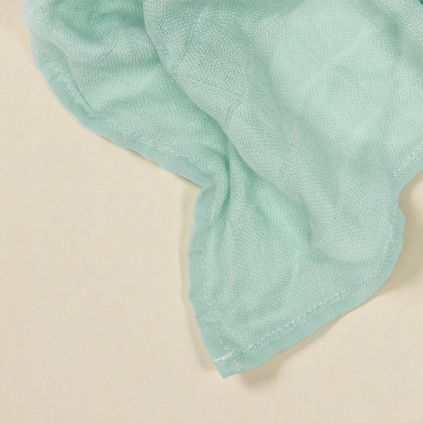 Bamboo Muslin Blanket – Soft Breathable Baby Swaddle With Hypoallergenic Fabric Set