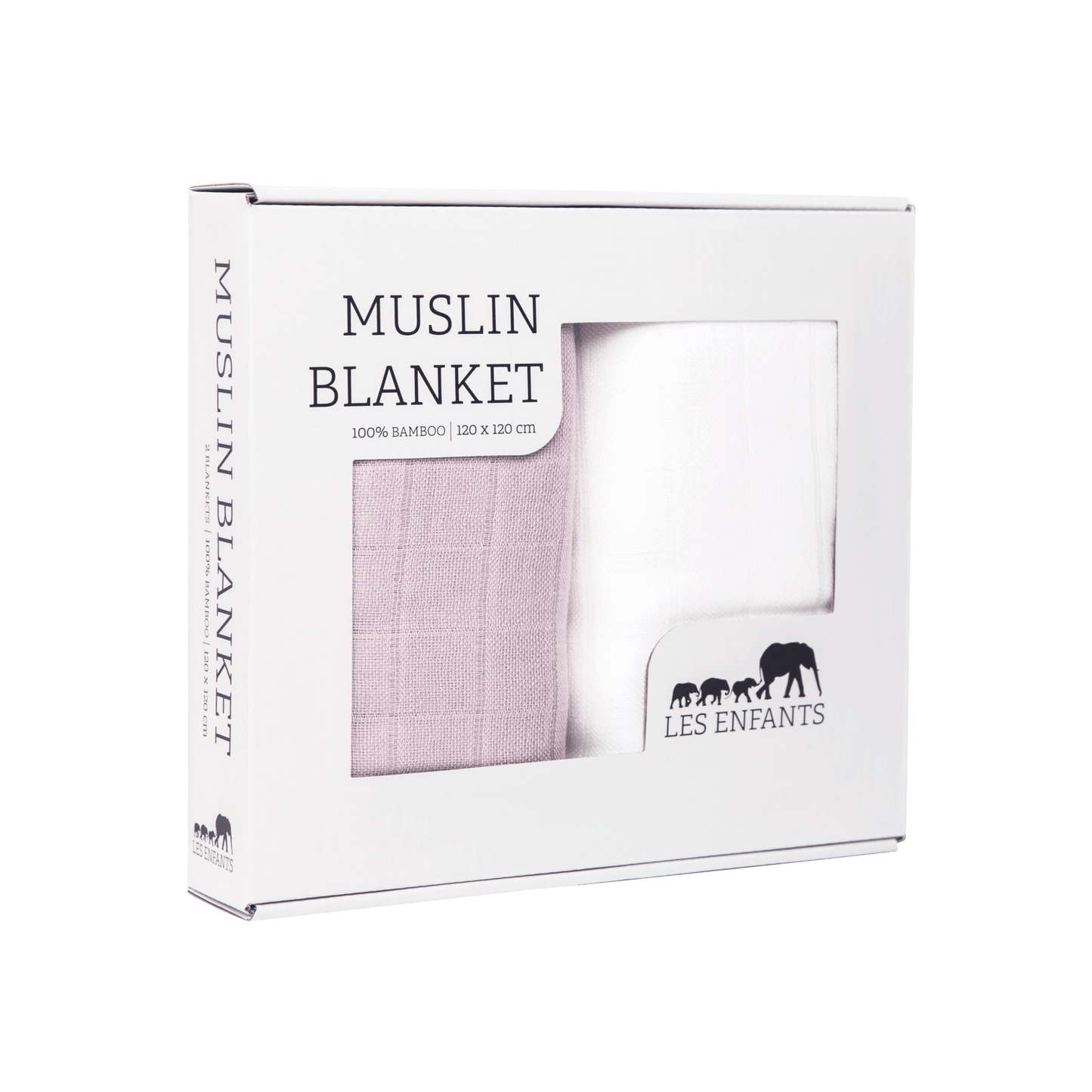 Bamboo Muslin Blanket – Soft Hypoallergenic Baby Swaddle Blanket | Breathable Wrap