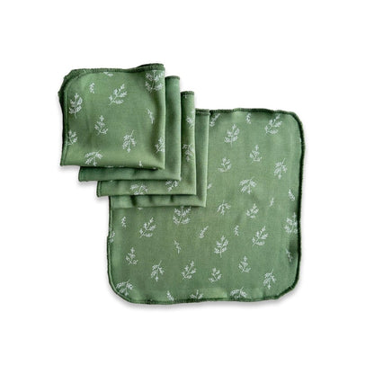 Bamboo Baby Washcloths – Soft Cotton Bamboo Blend | Gentle Baby Wipes Pack of 5