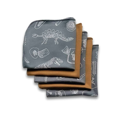 Bamboo Baby Washcloths – Soft Cotton Bamboo Blend | Gentle Baby Wipes Pack of 5