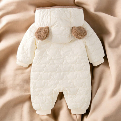 Baby Romper – Unisex Single-Breasted Cartoon Baby Jumpsuit With Soft Breathable Fabric