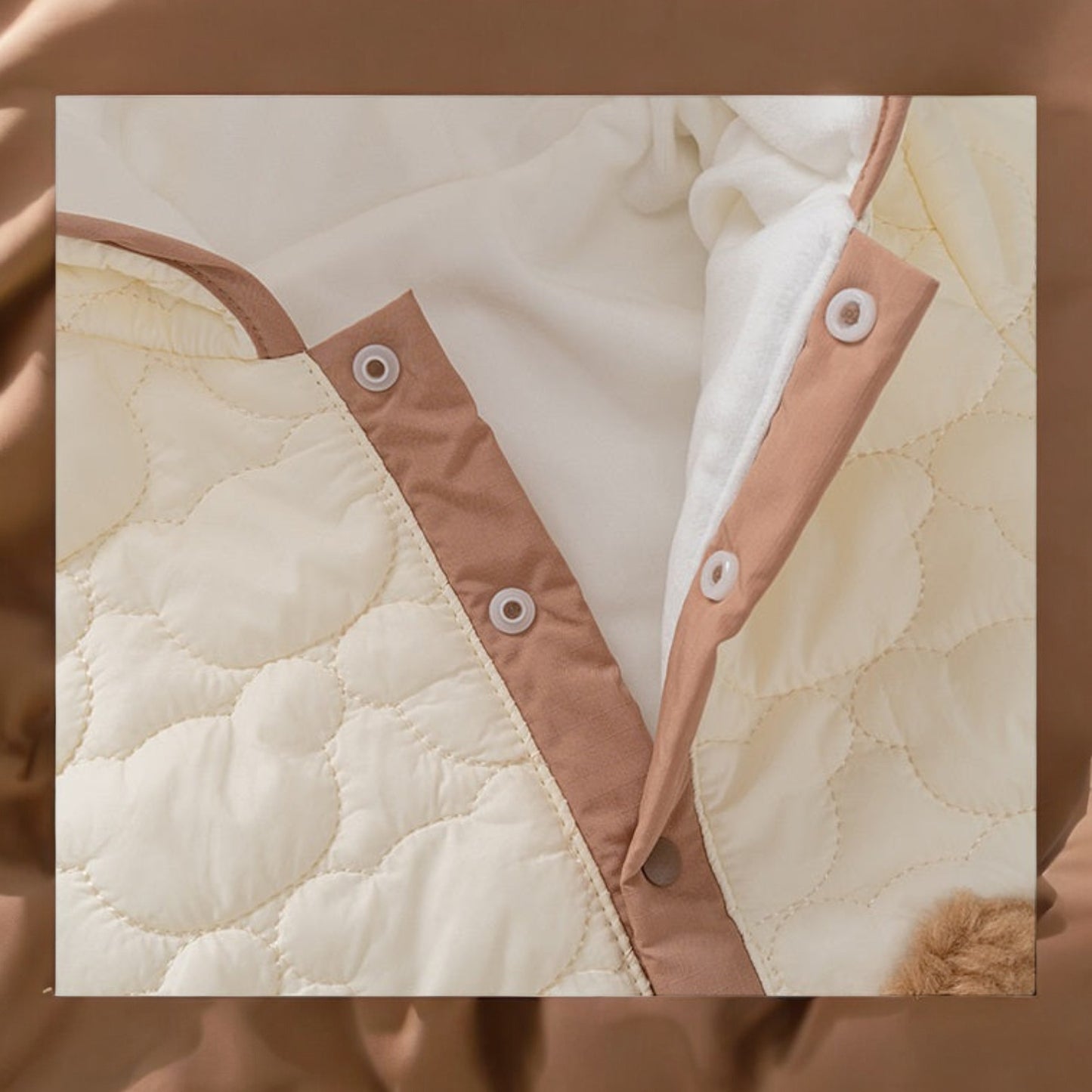 Baby Romper – Unisex Single-Breasted Cartoon Baby Jumpsuit With Soft Breathable Fabric