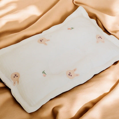 Children Molded Pillow – Soft Gauze Cotton Baby Sleep Support | Breathable Cushion