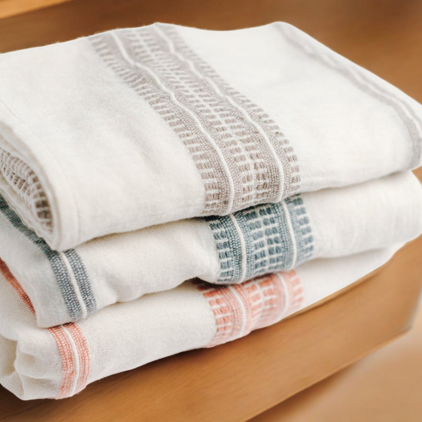 Cotton Baby Swaddle – Handwoven Organic Cotton Blanket | Lightweight, Soft Wrap