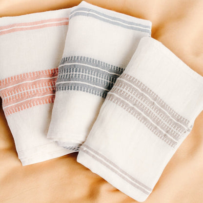 Cotton Baby Swaddle – Handwoven Organic Cotton Blanket | Lightweight, Soft Wrap